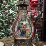 Water Glittering Christmas Lantern     BWOL36-C