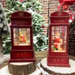 Water Glittering Christmas Telephone  BLZT-01