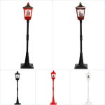 184cm Snowing Christmas Lamp Post     BLV184