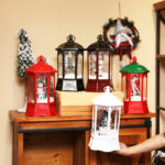 Christmas Snowing Hanging Lantern BLGD20