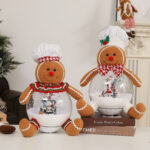 Christmas  Gingerman with the Snowing Globe Body    BLSD42