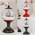 Snowing Globular Table Lantern  LTR42